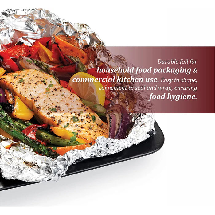 Rhino Foil - 12" Aluminium Foil Roll - Heavy Duty - 152M - Eagle Global Solution