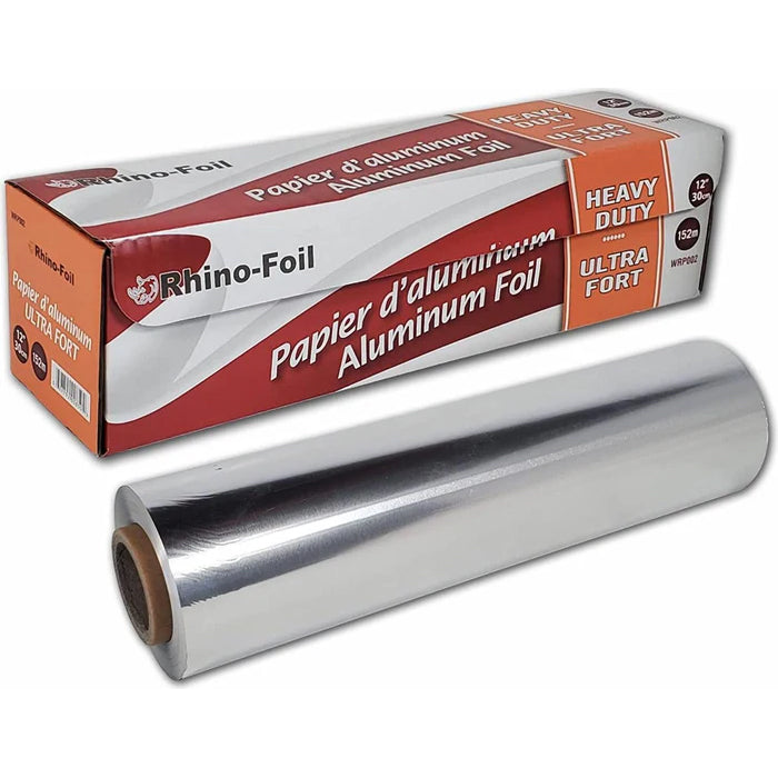 Rhino Foil - 12" Aluminium Foil Roll - Heavy Duty - 152M - Eagle Global Solution