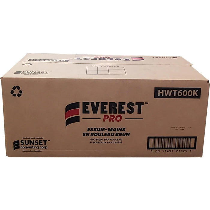 Everest Pro - Kraft Paper Hand Towel - 600' - HWT600K - Eagle Global Solution