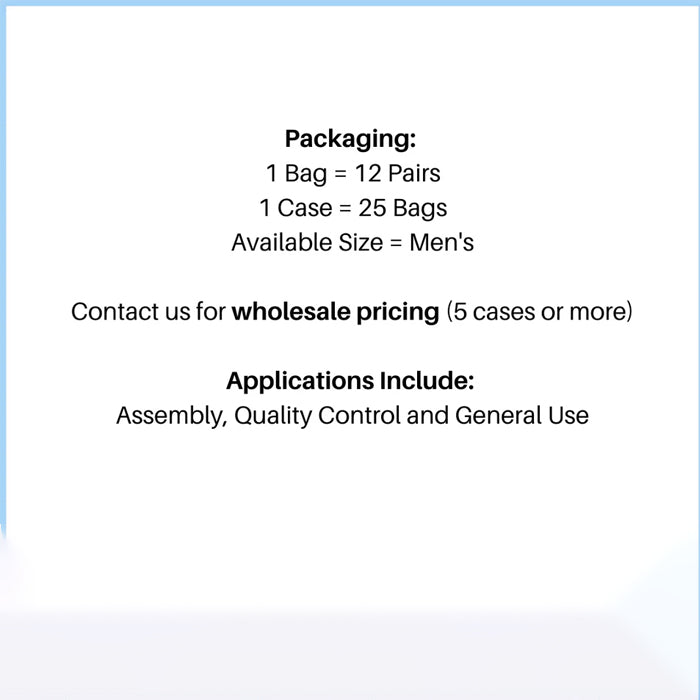 Knit-wrist Cotton Inspection Gloves - Eagle Global Solution