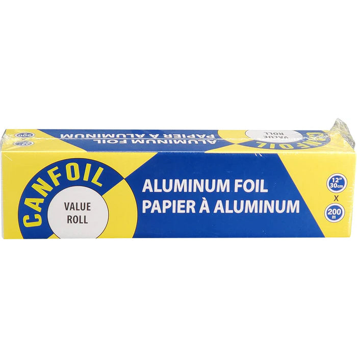 Can Foil - 12" Aluminum Foil Roll - Economy- 200M - Eagle Global Solution