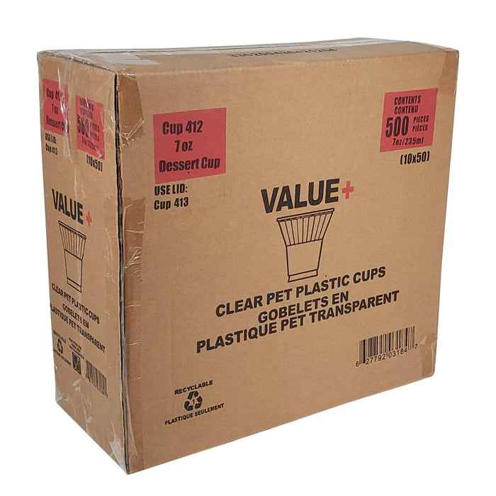 Value+ - PET Parfait/Ice Cream Cup - 7oz - 84mm