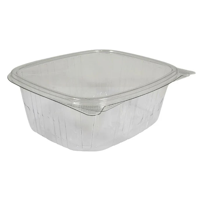 Value+ - 32oz Clear Hinged Deli Container - PET - BD32 - Eagle Global Solution