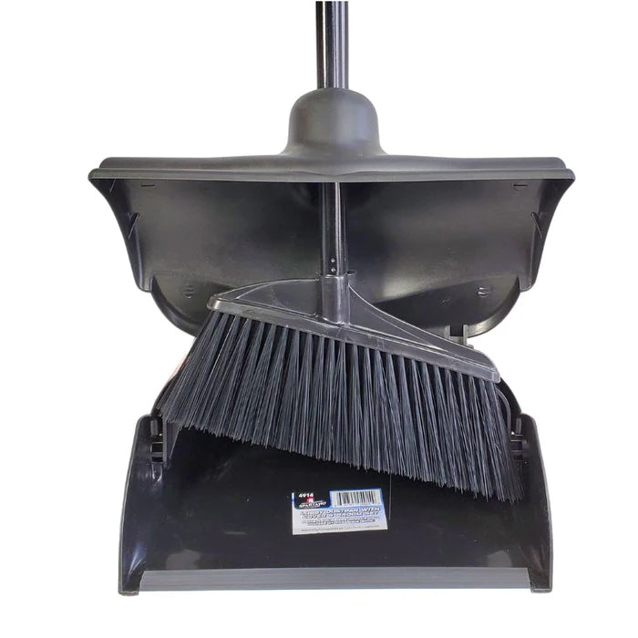 Spartano - Lobby Dustpan with Cover and Broom Set - 4914 - Eagle Global Solution
