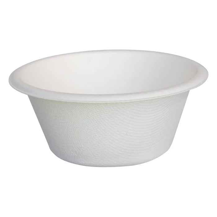 Eco-Craze - 8oz Round Bagasse Bowl - Retail Pack