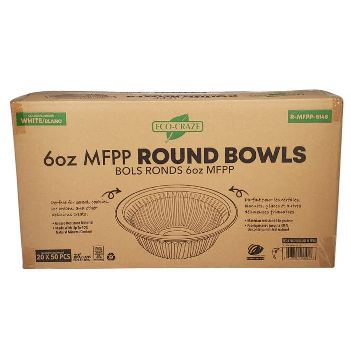Eco-Craze - 6oz Bowl - MFPP - Eagle Global Solution