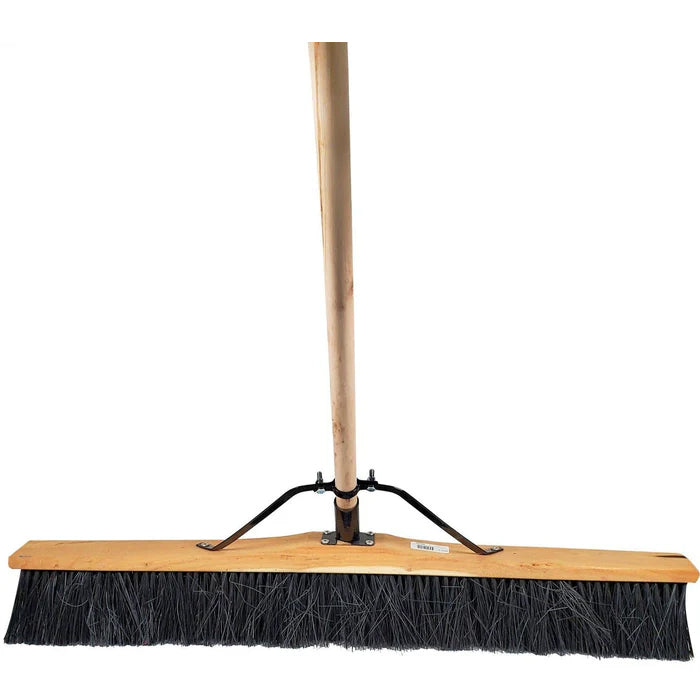 36" Hard Push Broom w/Handle - 8890-28