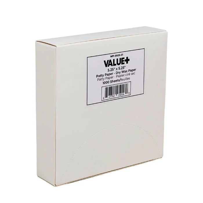 Value+ - Patty Paper - 5¼"x5¼" - Eagle Global Solution