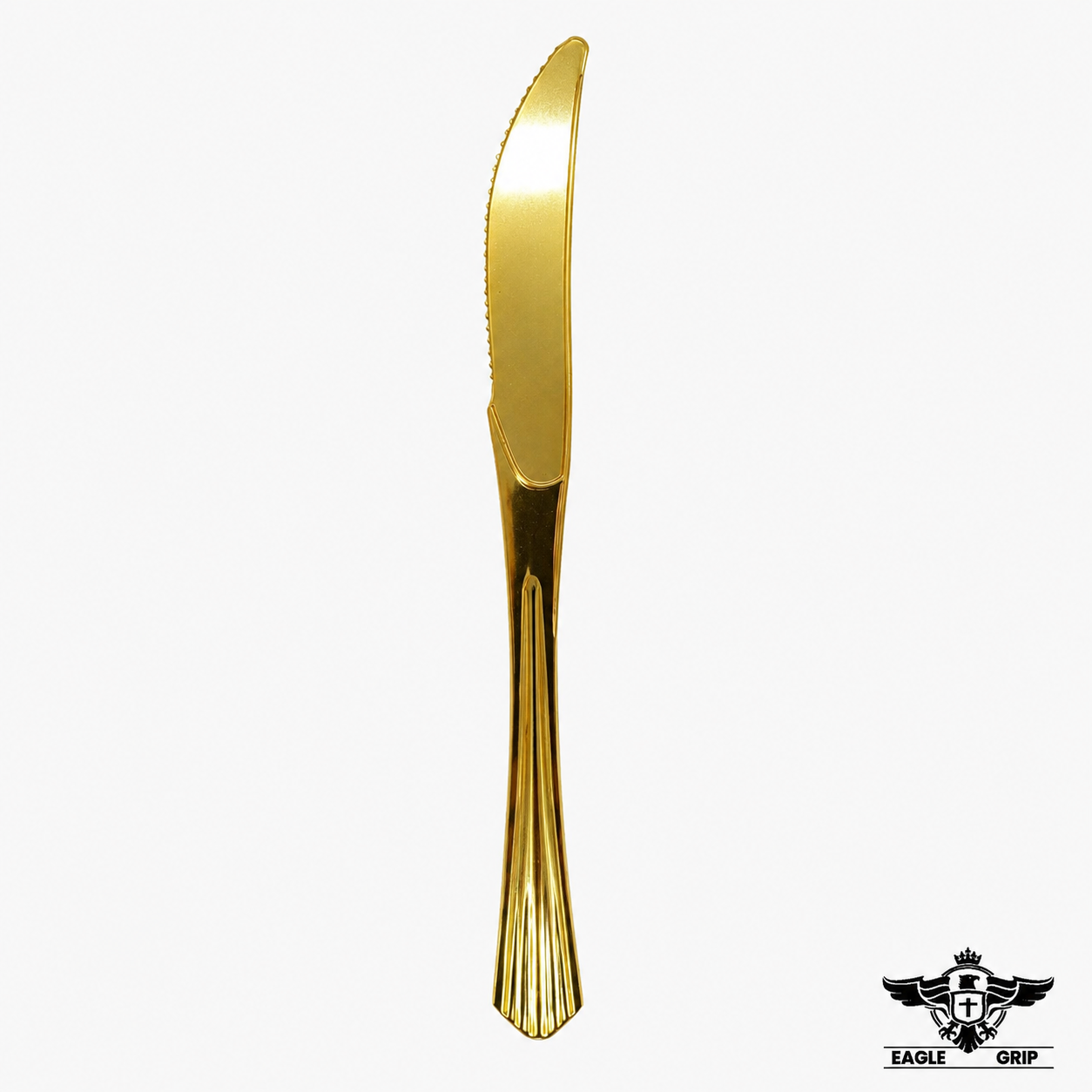 Eagle Grip - Plastic Knife - Gold - 19.9x1.8cm - SK61
