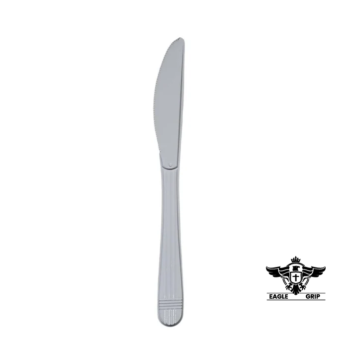 Eagle Grip - Plastic Knives - White - Ind. Wrapped - WP2002