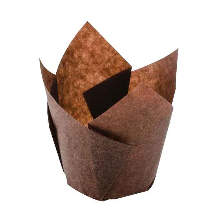 Enjay - Muffin Cups - Tulip - Chocolate - 600302