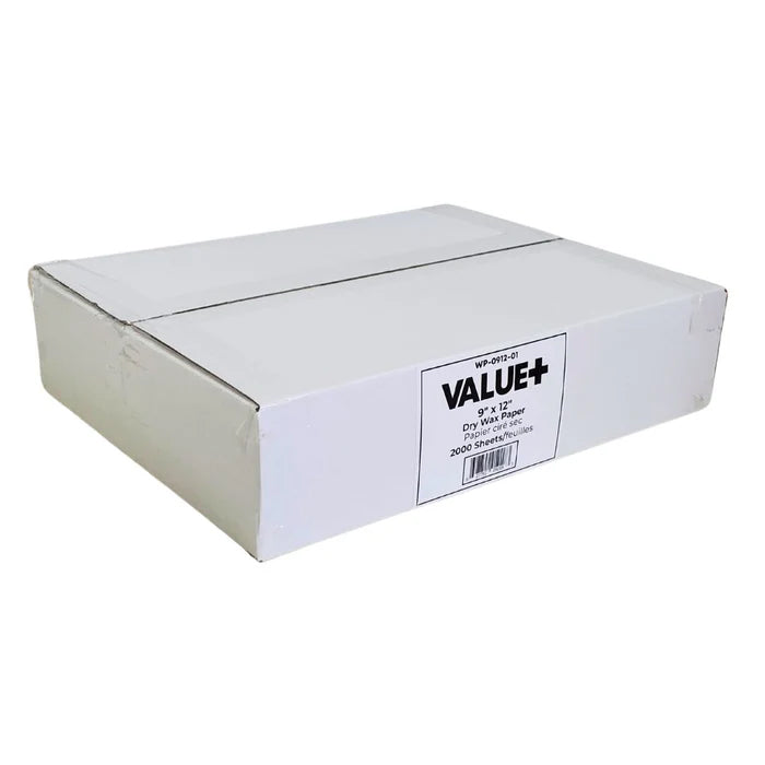Value+ - Dry Wax Paper - 9"x12" - Eagle Global Solution