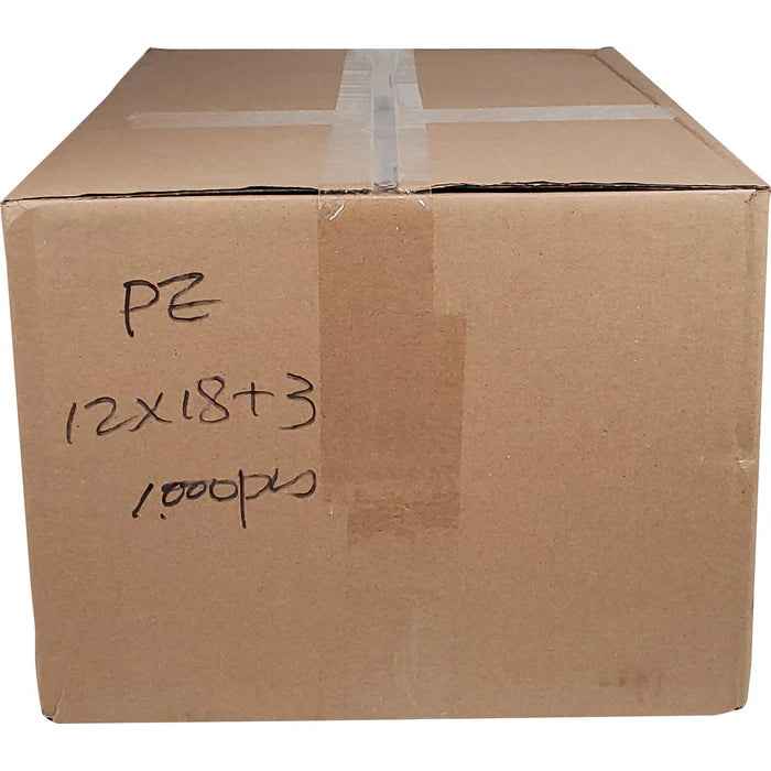 12"x18" Plastic Bags - BPE - 3 mil - W/Handle