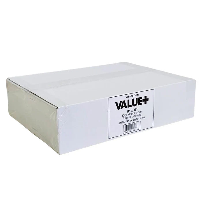 Value+ - Dry Wax Paper - 8"x11" - Eagle Global Solution