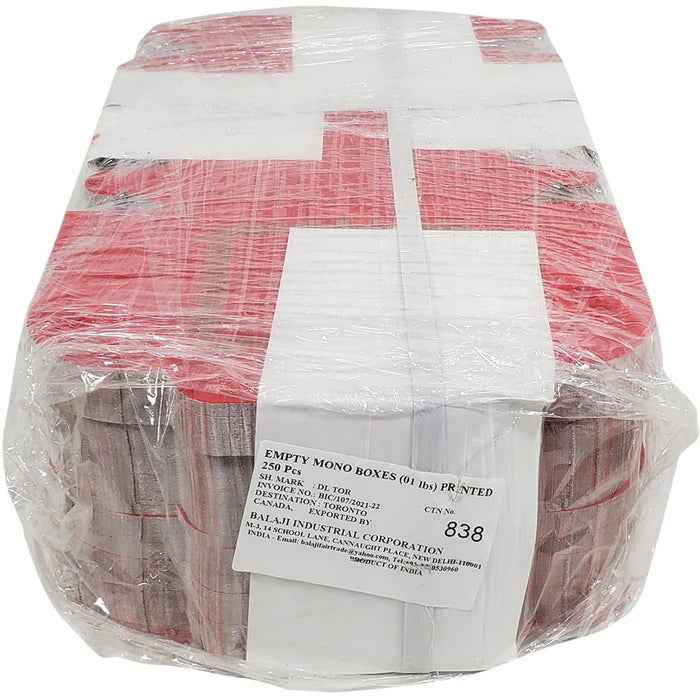 Sweet Box - Golden - 1 lb - 6.5"x5"x1.75"