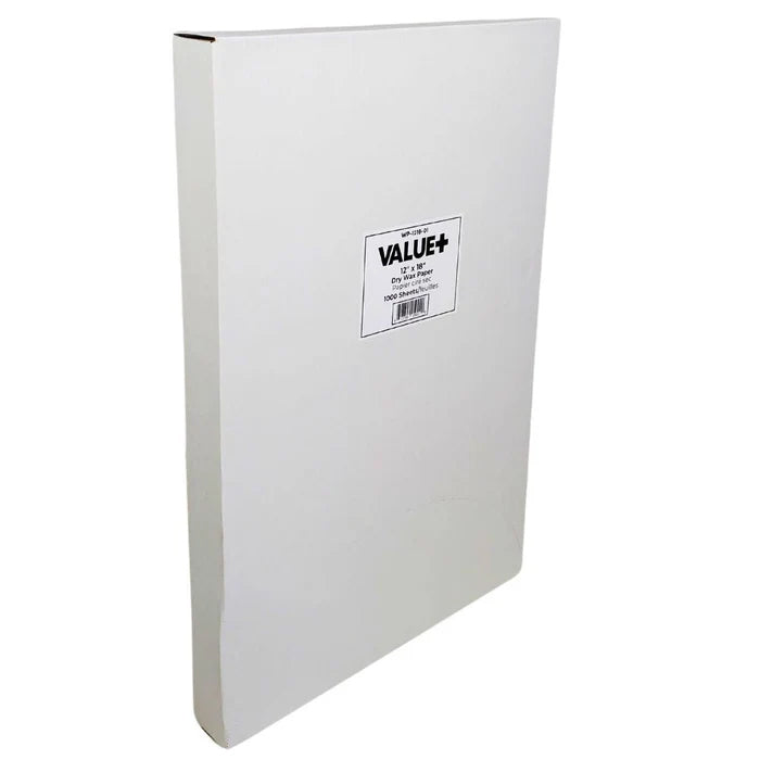 Value+ - Dry Wax Paper - 12"x18" - Eagle Global Solution