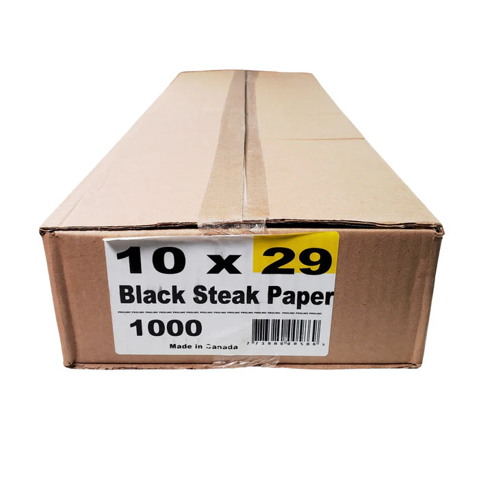 Steak Paper - Black - 10"x29" - Eagle Global Solution