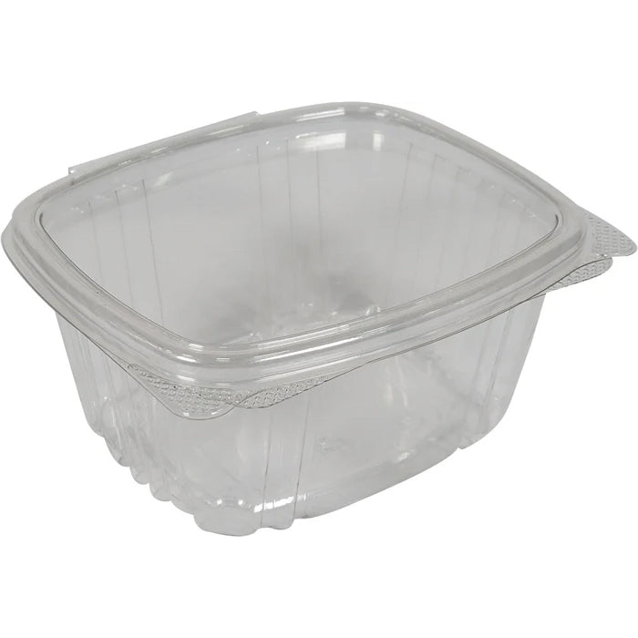 Genpak - Hinged Deli Container - Clear - 16oz - AD16 - Eagle Global Solution