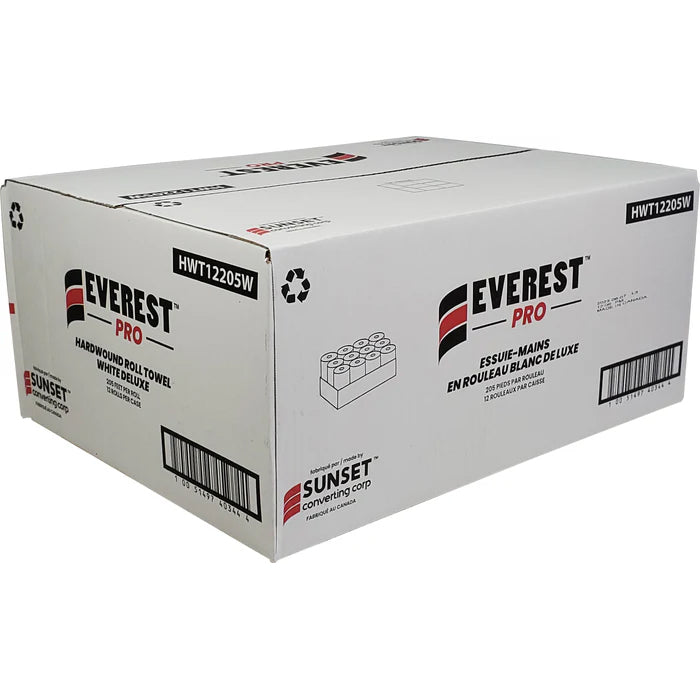 Everest Pro - White Paper Hand Towel - 205 - HWT12205W - Eagle Global Solution
