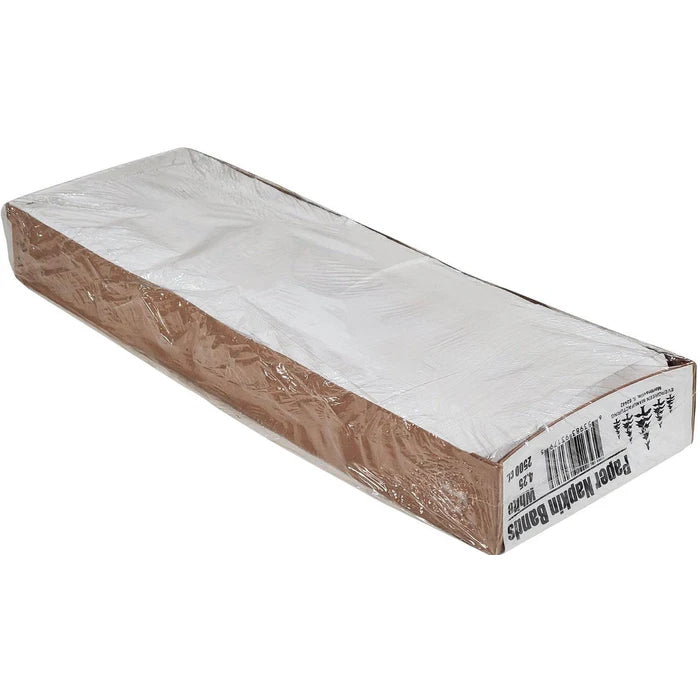 Napkin Bands - 4.25"x1.5" - White - Eagle Global Solution