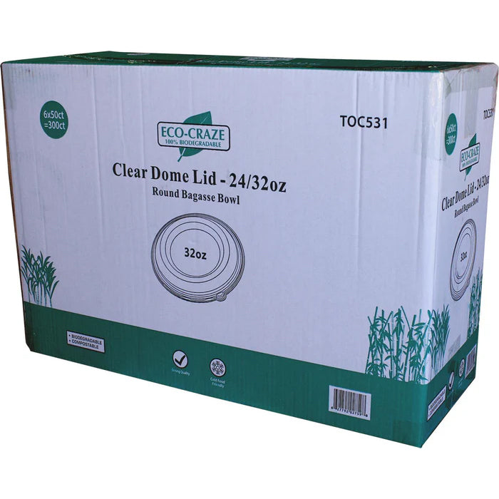 Eco-Craze - Clear Dome Lid for CR24/CR32 - CR2432F - Eagle Global Solution