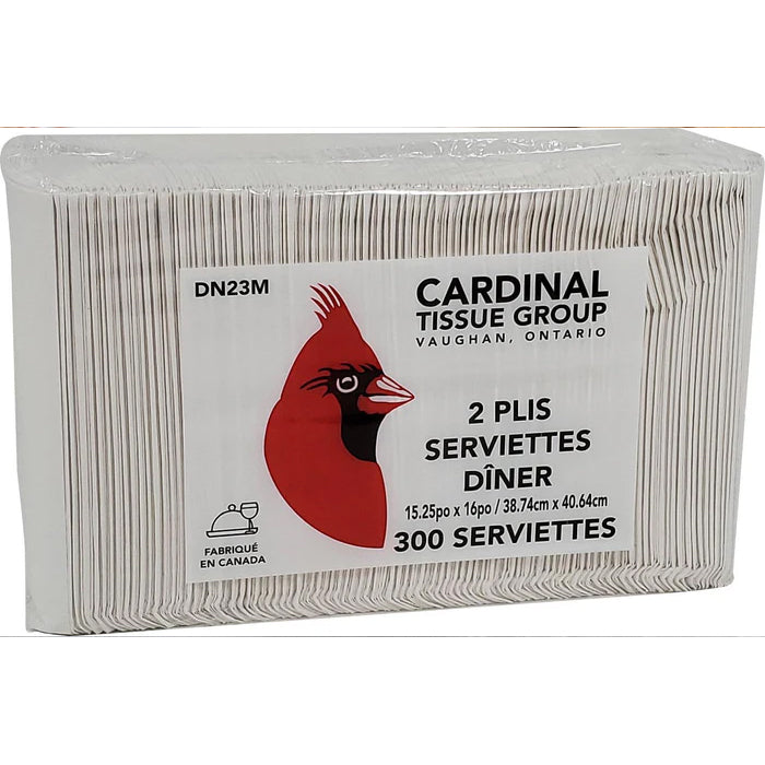 XC - Cardinal Tissue - Dinner Napkins - 2 Ply - DN23M - Eagle Global Solution