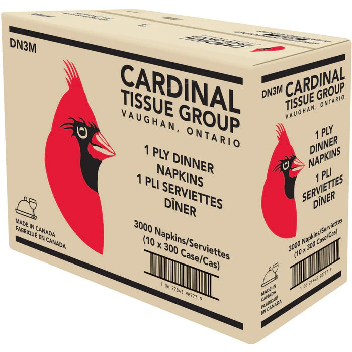 XC - Cardinal Tissue - Dinner Napkin - 1 Ply - F5620001 - Eagle Global Solution