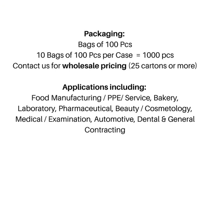 Yellow Bouffant Caps - Flat, Breathable Non-Woven Polypropylene, Latex-Free (21"/24"/28") - Eagle Global Solution