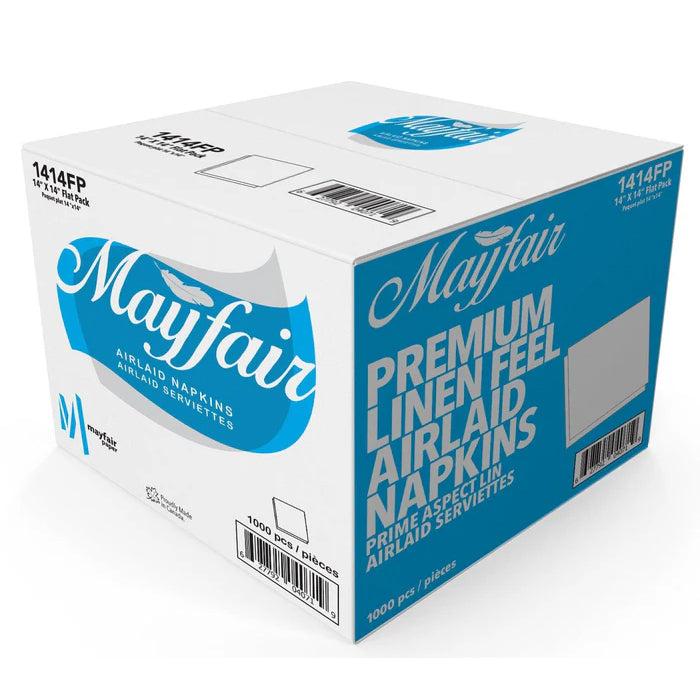 Mayfair - 14"x14" - Airlaid Napkins - Flatpak - 1414FP - Eagle Global Solution