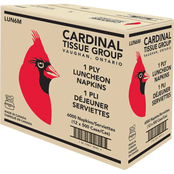 XC - Cardinal Tissue - Luncheon Napkins - 1/4 Fold - Eagle Global Solution