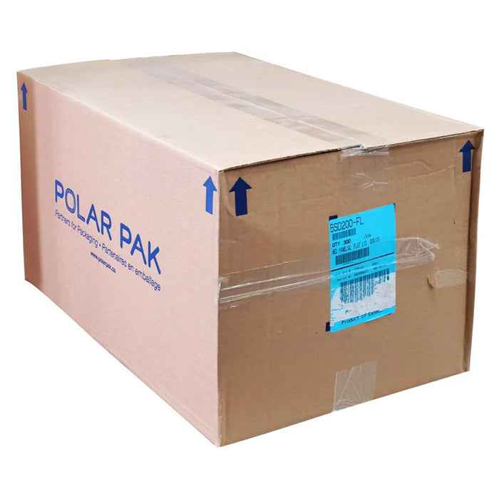 CLR - ParPak - Lids for Plastic Square Bowl - Medium - 48oz 5SD200FL