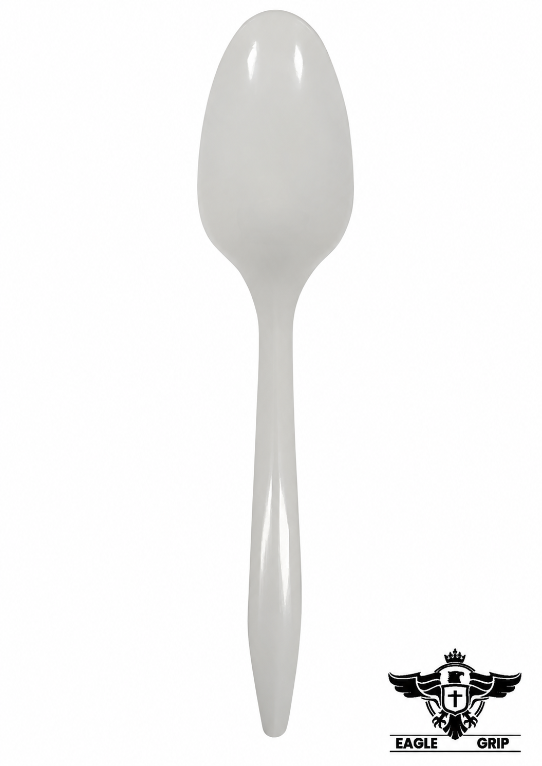 Eagle Grip - Tea Spoon - White - Bulk - B1003