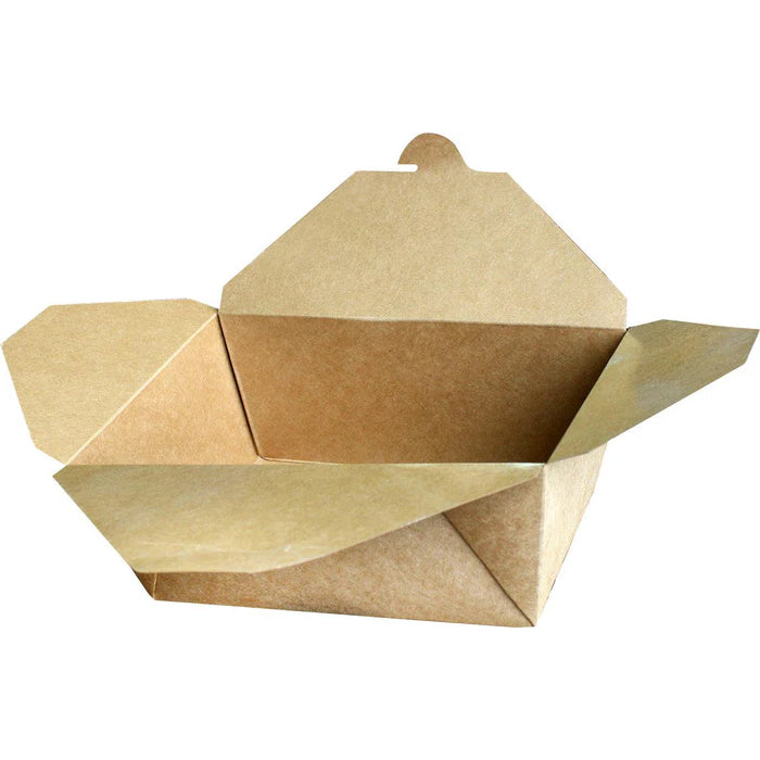 Eco-Craze - #4 Kraft Paper Fold Box - PFB04-K - Eagle Global Solution