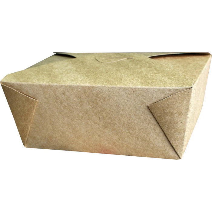 Eco-Craze - #4 Kraft Paper Fold Box - PFB04-K - Eagle Global Solution