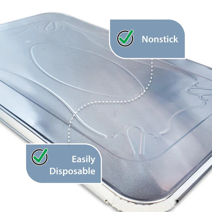 Rhino-Foil - Half Size Lid for Aluminium Steam Pan - Eagle Global Solution