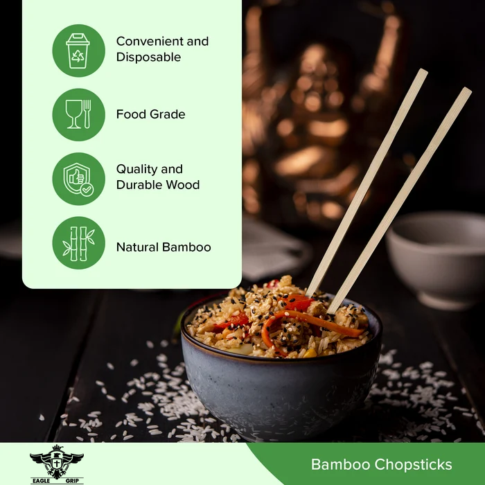 Eagle Grip - Bamboo Chopsticks - Wrapped