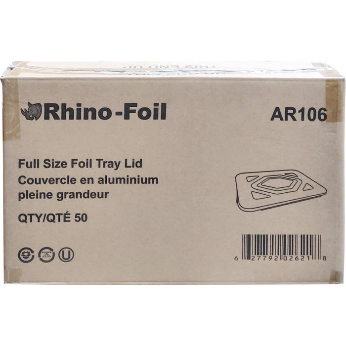 Rhino-Foil - Full Size Lid Aluminium Steam Pan - Eagle Global Solution