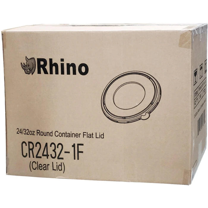 Eco-Craze - Clear Flat Lid for CR24/CR32 - CR2432-1F - Eagle Global Solution