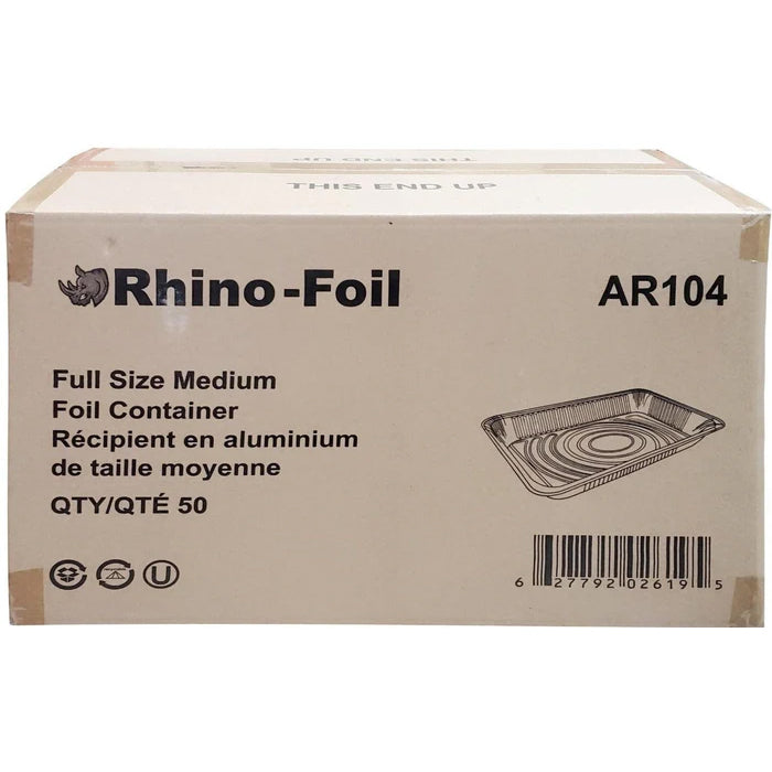 Rhino-Foil - Full Size Medium - Aluminium Steam Pan-AR104 - Eagle Global Solution