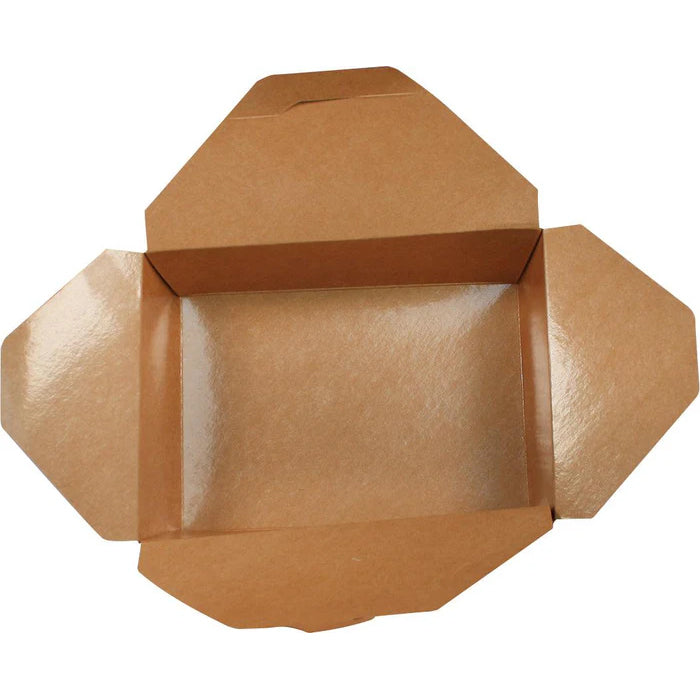 Eco-Craze - #3 Kraft Paper Fold Box - PFB03-K - Eagle Global Solution