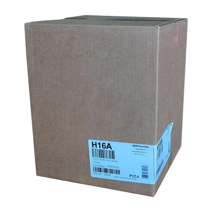 D&W - Dome Lid for 12" Aluminum Platter - H16A - Eagle Global Solution