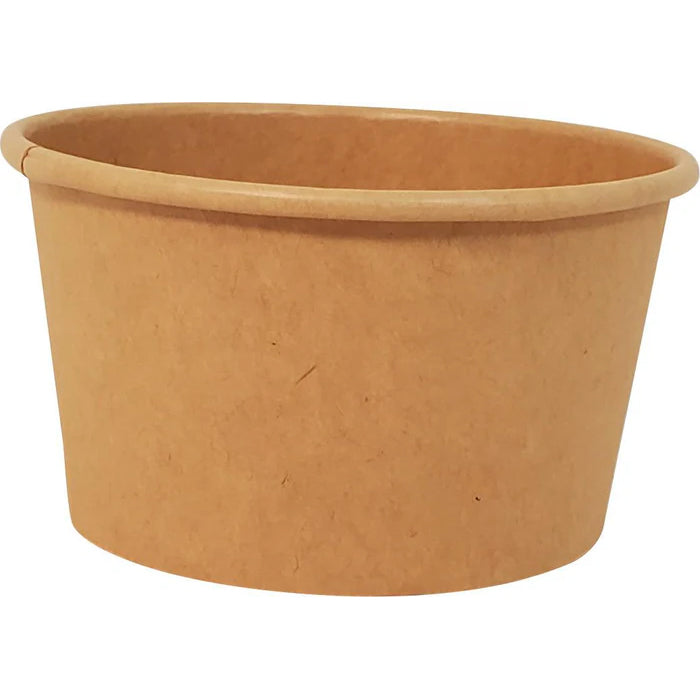 Eco-Craze - 12oz Paper Soup Bowl - Kraft - Eagle Global Solution