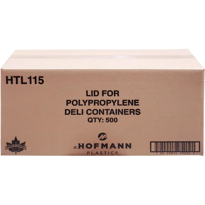 Hoffmann - Deli Lid - Clear - Fits all Sizes - Eagle Global Solution