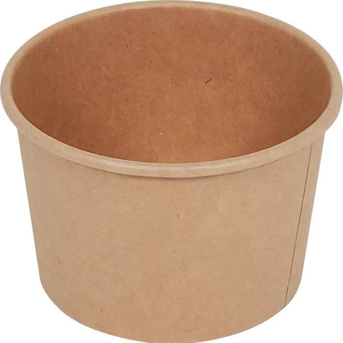 Eco-Craze - 8oz Paper Soup Bowl - Kraft - Eagle Global Solution