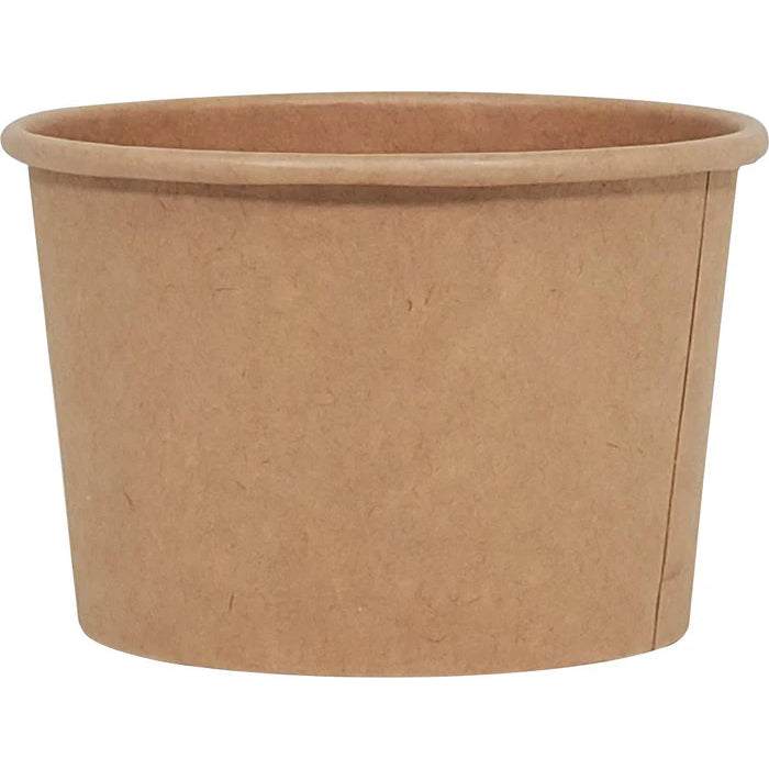 Eco-Craze - 8oz Paper Soup Bowl - Kraft - Eagle Global Solution