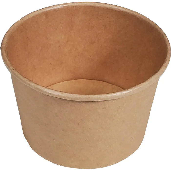 Eco-Craze - 4oz Paper Soup Bowl - Kraft - Eagle Global Solution