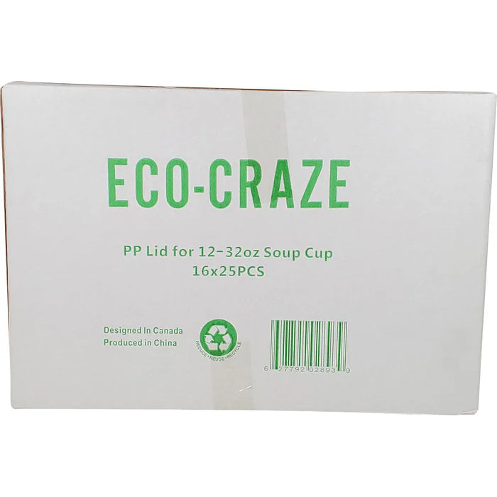 Eco-Craze - Plastic Lid for 12-32oz Soup Bowl - Eagle Global Solution