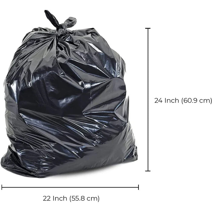 Spartano - Garbage Bags - Regular - Black - 22"x24" - Eagle Global Solution