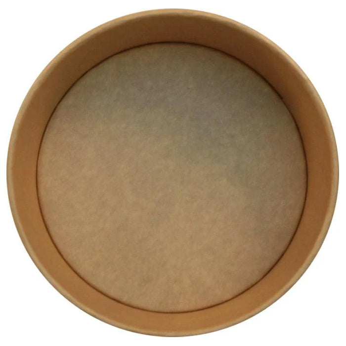 Eco-Craze - Kraft PE-Lined Paper Container - Round - 750ml - SB-750K - Eagle Global Solution