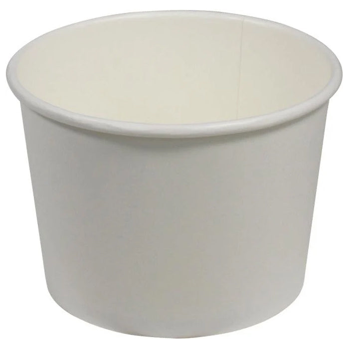 Morning Dew - 16 oz Paper Soup Container - White - 16SCW